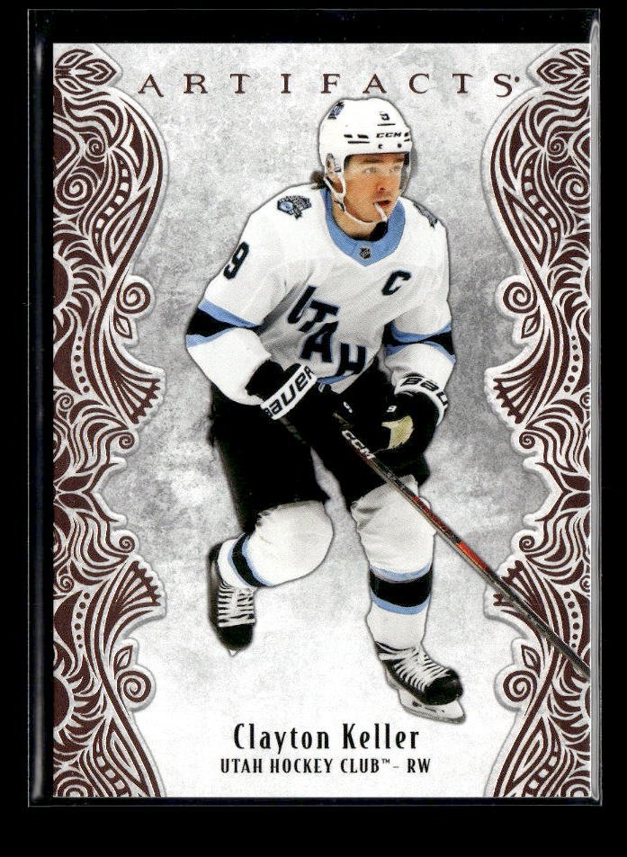 2025-26 Upper Deck Artifacts Hockey Rose Gold #35 Clayton Keller /15