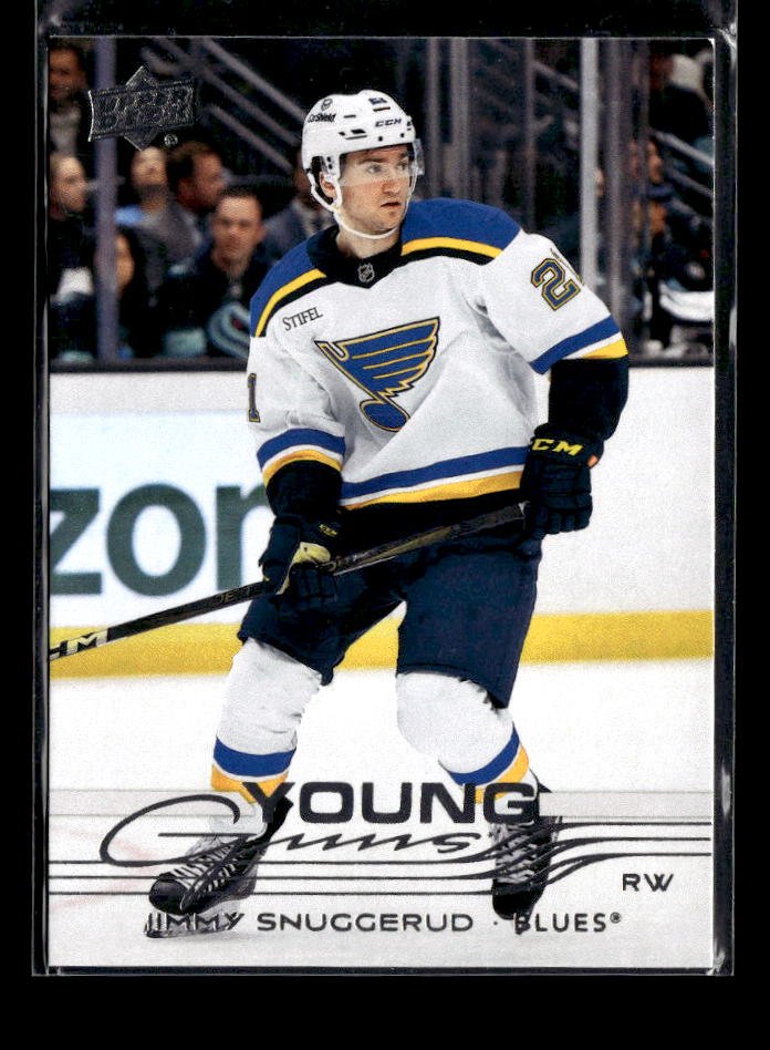 2025-26 Upper Deck Series 1 Hockey Young Guns Rookie #207 Jimmy Snuggerud