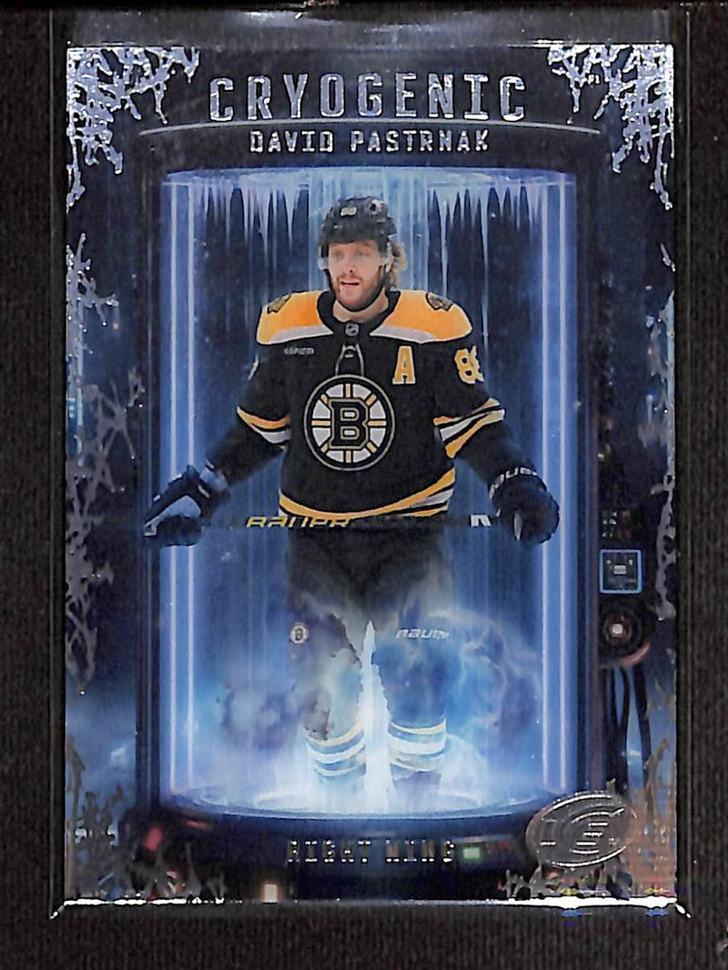 2025-26 Upper Deck Ice Hockey Cryogenic #CY-3 David Pastrnak