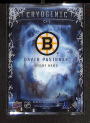 2025-26 Upper Deck Ice Hockey Cryogenic #CY-3 David Pastrnak (2)