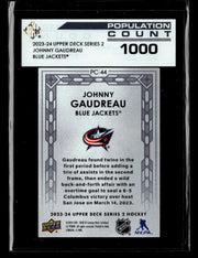 2023-24 Upper Deck Series 2 Hockey Population Count #PC-44 Johnny Gaudreau (2)