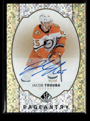 2025-26 Upper Deck SP Authentic Hockey Pageantry AUTO #P-49 Jacob Trouba