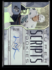 2008-09 Upper Deck Ice Hockey Super Script Rookies AUTO Jani Nyman /99