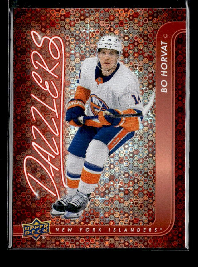 2015-16 Upper Deck Series 1 Hockey Dazzlers Red Bo Horvat