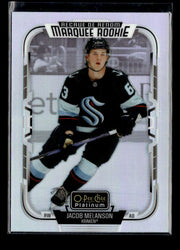 2025-26 O-Pee-Chee Platinum Hockey Marquee Rookie Rainbow #252 Jacob Melanson