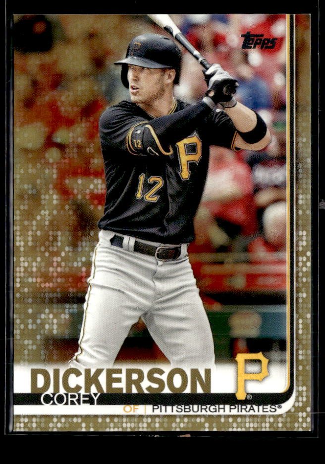2019 Topps Series 1 Baseball Gold #89 Corey Dickerson /2019