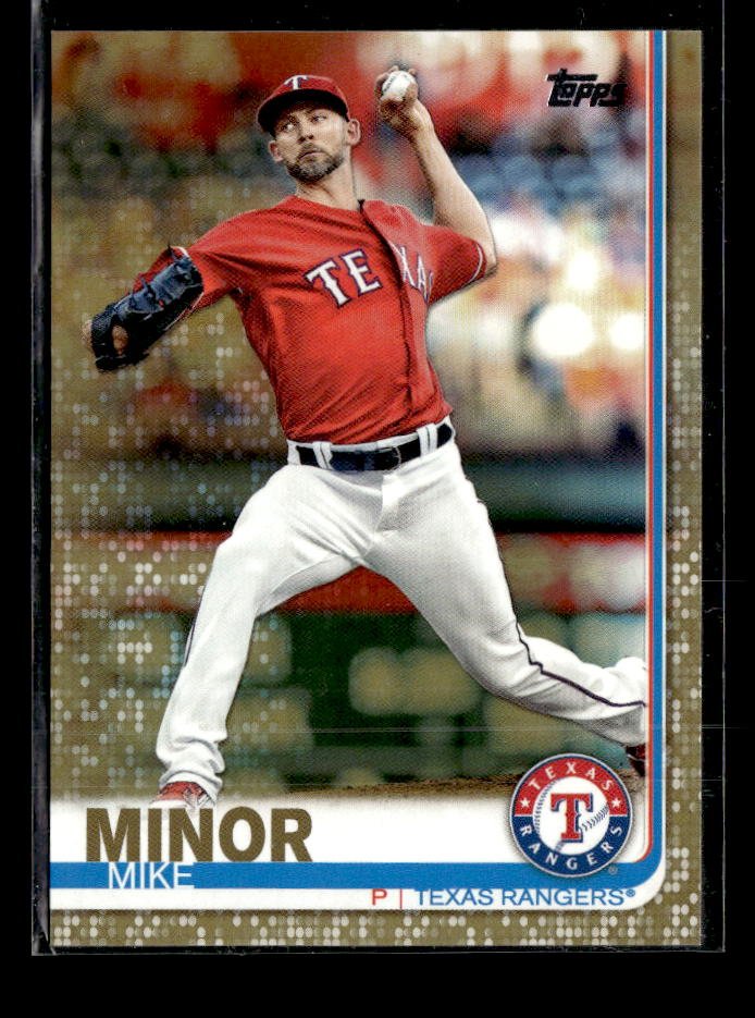 2019 Topps Series 1 Baseball Gold #218 Mike Minor /2019