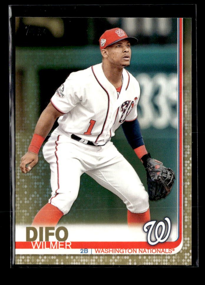 2019 Topps Series 1 Baseball Gold #342 Difo Wilmer /2019