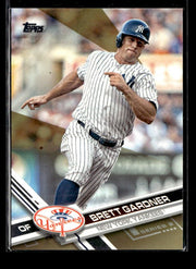 2017 Topps Series 2 Baseball Gold #451 Brett Gardner /2017