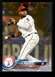 2018 Topps Series 1 Baseball Gold #323 Elvis Andrus /2018