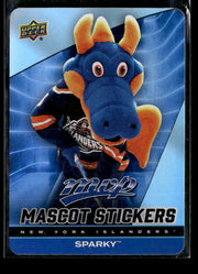 2025-26 Upper Deck MVP Hockey Mascot Stickers #MS-17 Sparky