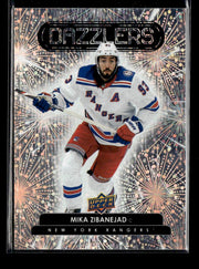 2022-23 Upper Deck Series 1 Orange Dazzlers #DZ-45 Mika Zibanejad