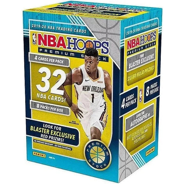 2019-20 Panini NBA Hoops Premium Stock Basketball Blaster Box