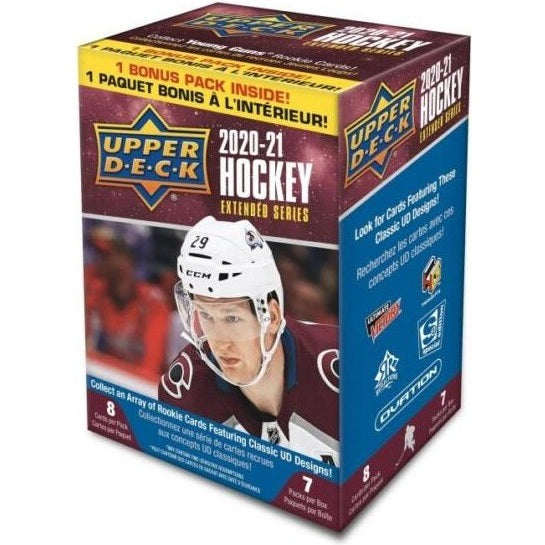 2020-21 Upper Deck Hockey Extended Series Blaster Box