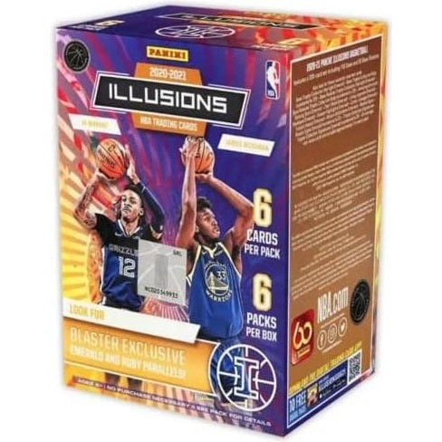 2020-21 Panini Illusions Basketball Blaster Box
