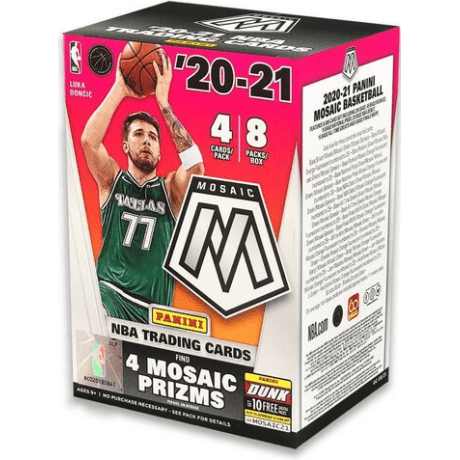 2020-21 Panini Mosaic Basketball Blaster Box