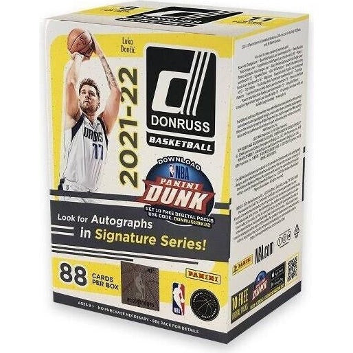 2021-22 Panini Donruss Basketball Blaster Box