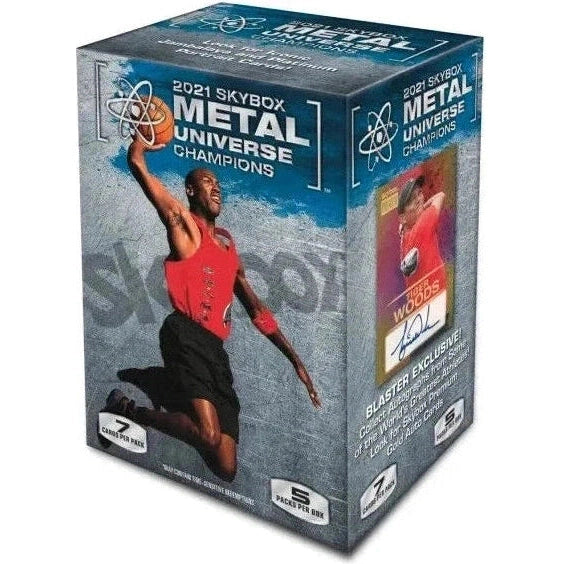 2021 Skybox Metal Universe Champions Blaster Box