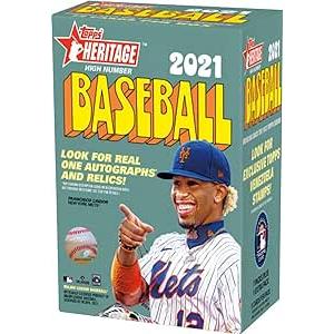 2021 Topps Heritage High Number Baseball Blaster Box