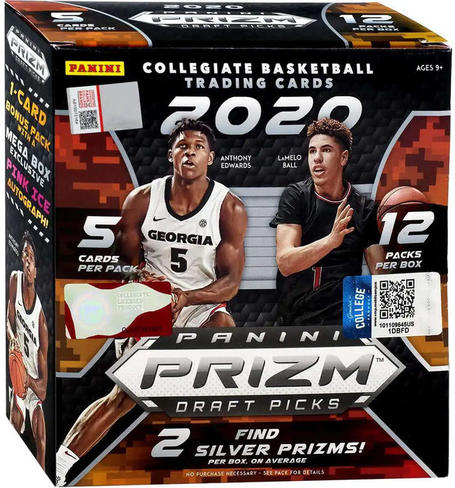 2020 Panini Prizm Basketball Draft Picks Mega Box