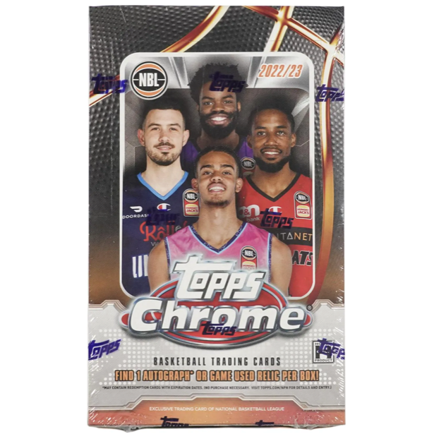 2022-23 Topps Chrome NBL Basketball Hobby