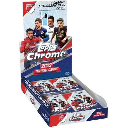 2022 Topps Chrome MLS Soccer Hobby Box