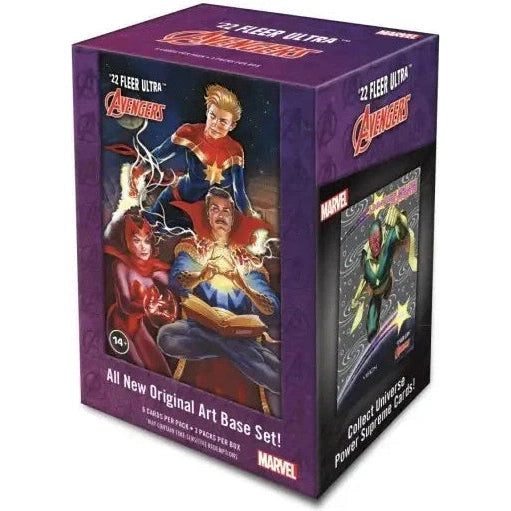2022 Fleer Ultra Marvel Avengers Blaster Box