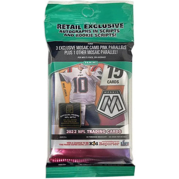 2022 Panini Mosaic Football Value Pack