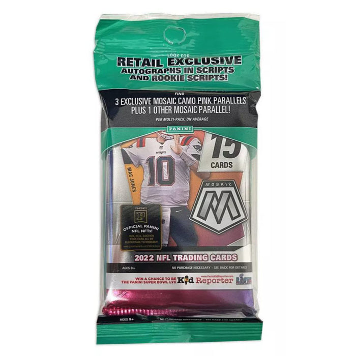 2022 Panini Mosaic Football Value Pack