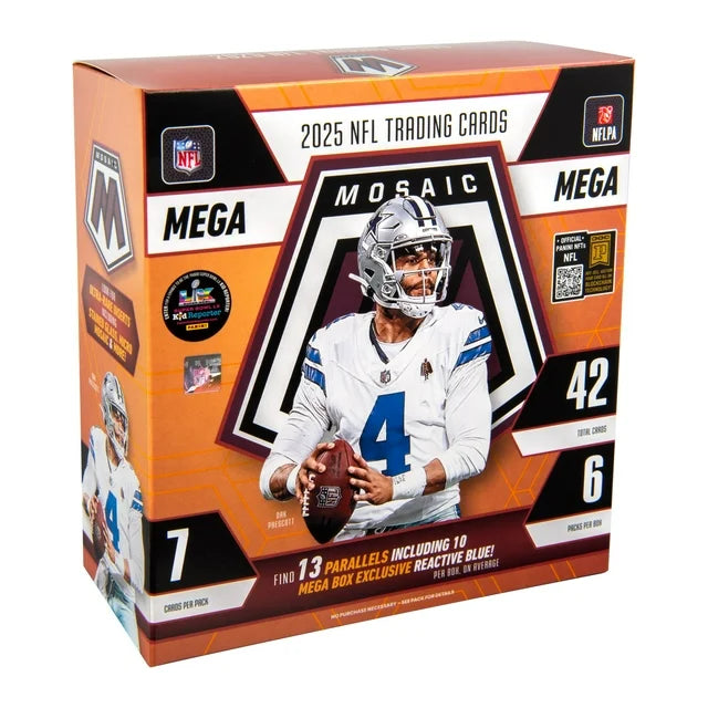 2025 Panini Mosaic Football Mega Box