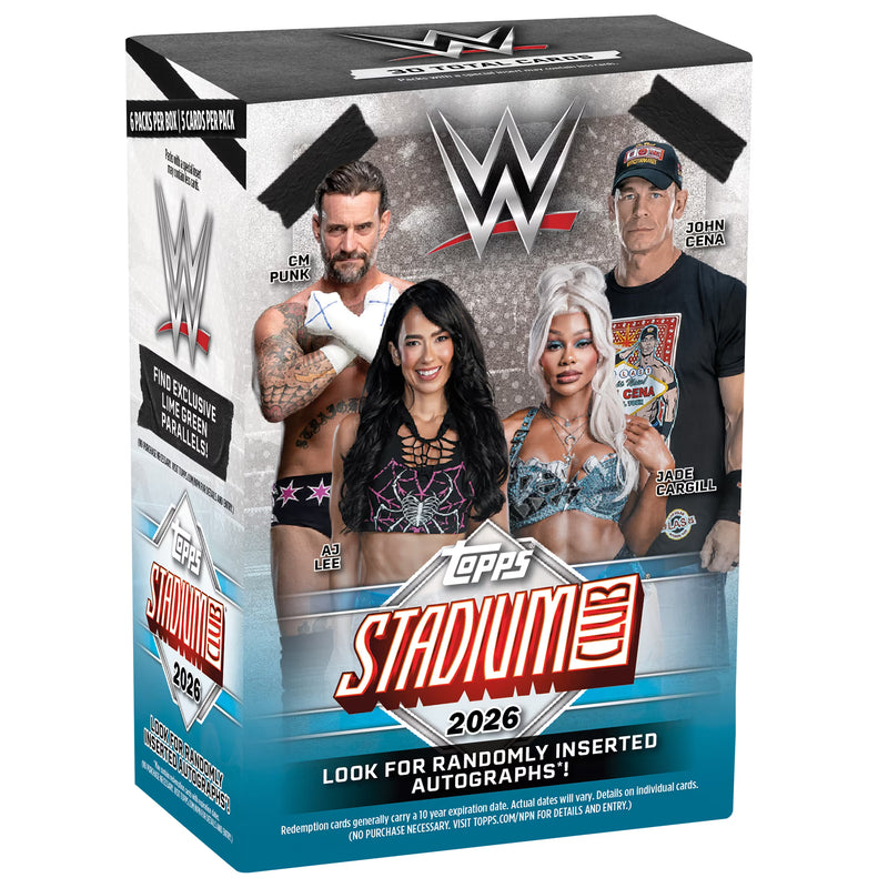 2026 Topps WWE Stadium Club Value Box