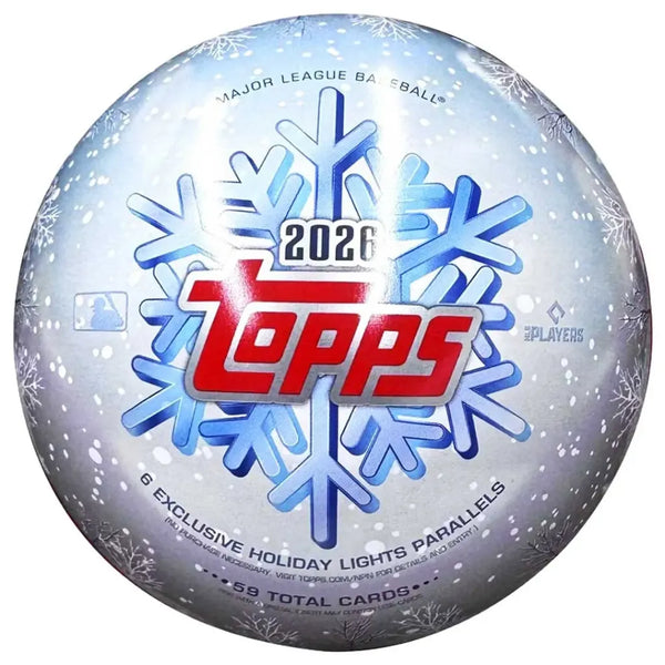 2026 Topps Baseball Holiday Tins