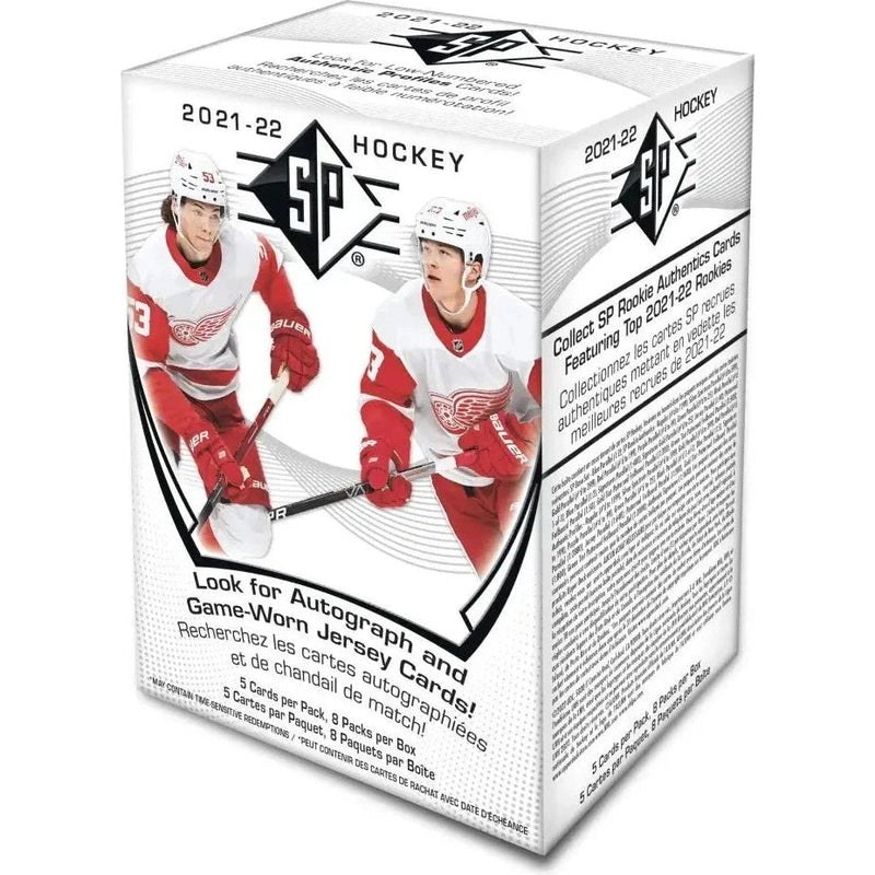 2021-22 SP Authentic Hockey Card Blaster Box