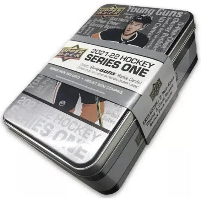 2021-22 Upper Deck Series 1 Hockey Tin