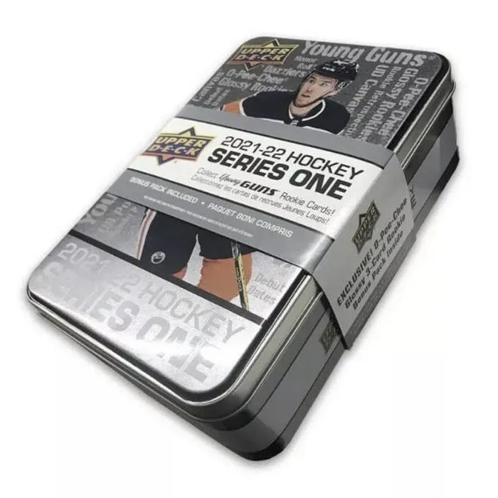 2021-22 Upper Deck Series 1 Hockey Tin