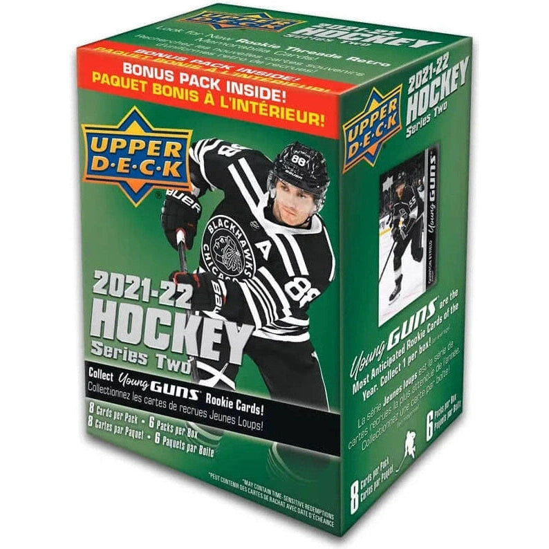 2021-22 Upper Deck Series 2 Blaster Box