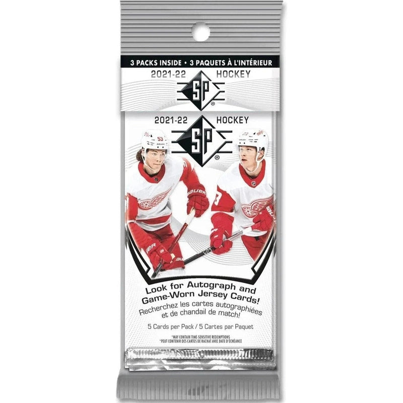 2021-22 Upper Deck SP Hanger Pack
