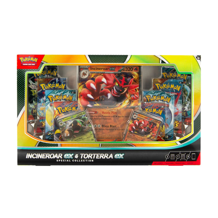 Pokémon TCG: Incineroar ex & Torterra ex Box