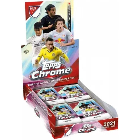 2021 Topps Chrome MLS Soccer Hobby Box