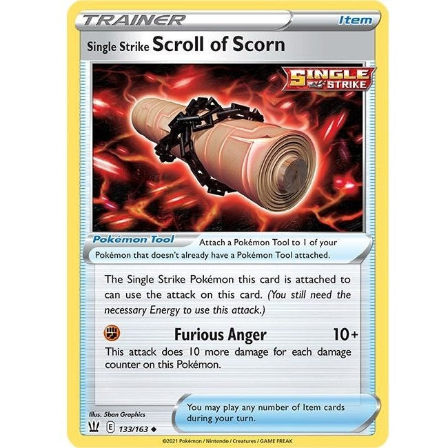 Single Strike Scroll of Scorn