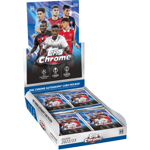 2022-23 Topps UEFA Club Competitions Chrome Hobby Box