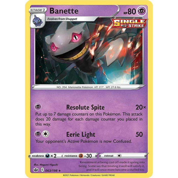 Banette [SWSH06 - 063/198]
