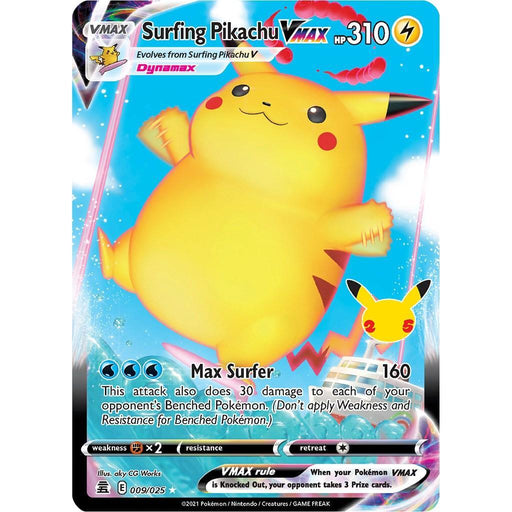 Surfing Pikachu VMAX [CLB - 009/025]