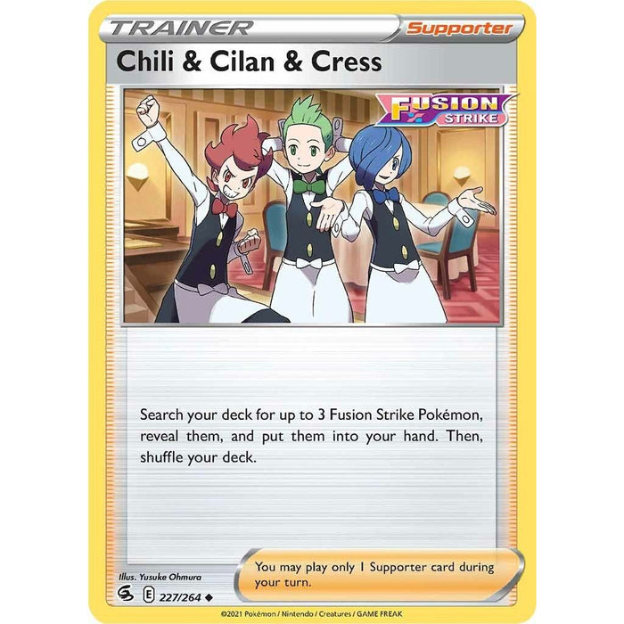 Chili & Cilan & Cress [SWSH08 - 227/264]