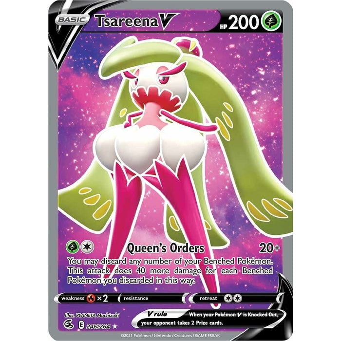 Tsareena V (Full Art) [SWSH08 - 246/264]