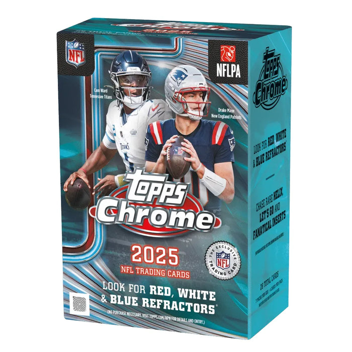 2026 Topps Chrome Football Blaster Box