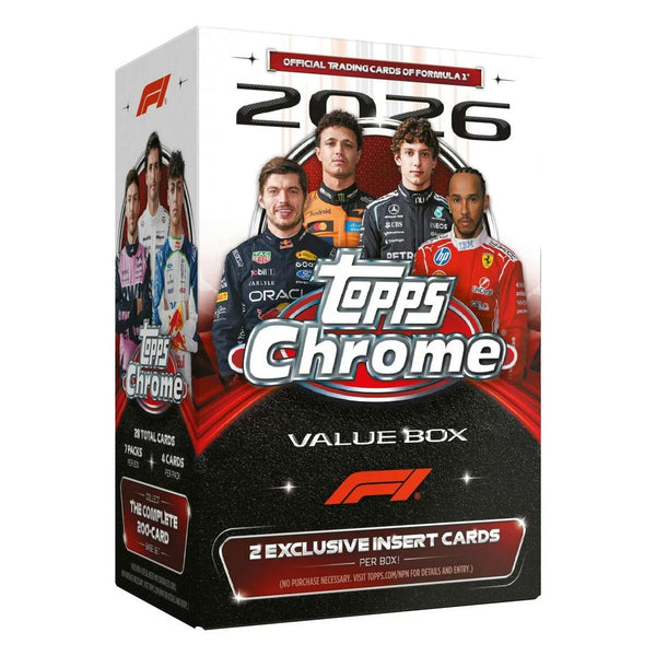 2026 Topps F1 Chrome Value Box