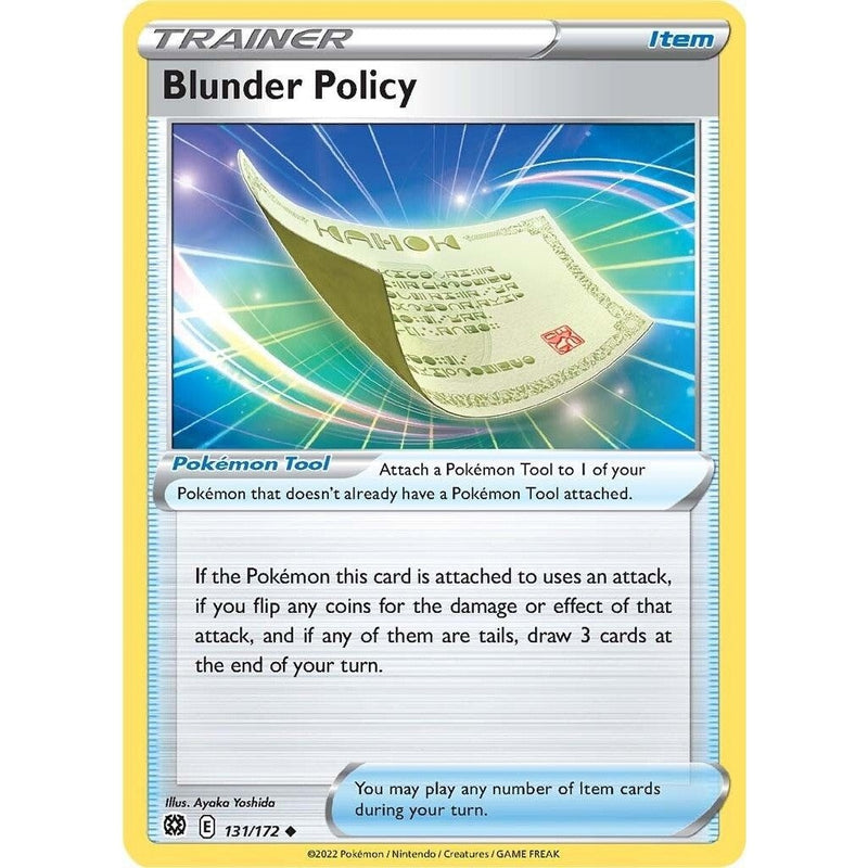 Blunder Policy