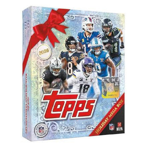 2026 Topps Holiday Football Mega Box