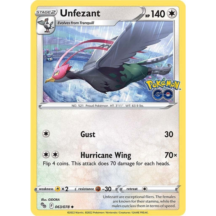 Unfezant [PGO - 063/078]